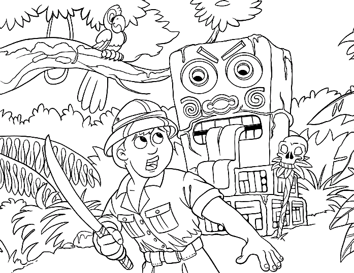 Tiki-Masker 4
