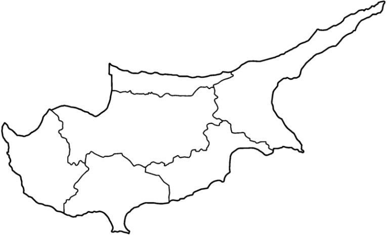 Geografi & Kartor Cyprus