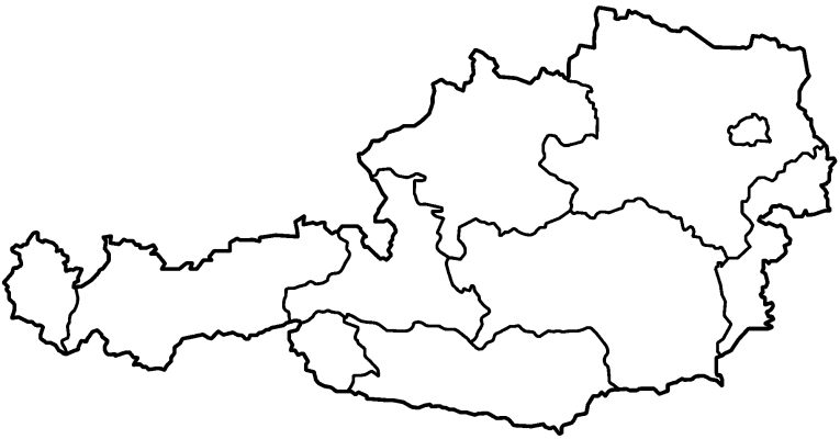 Geografi & Kartor Austria