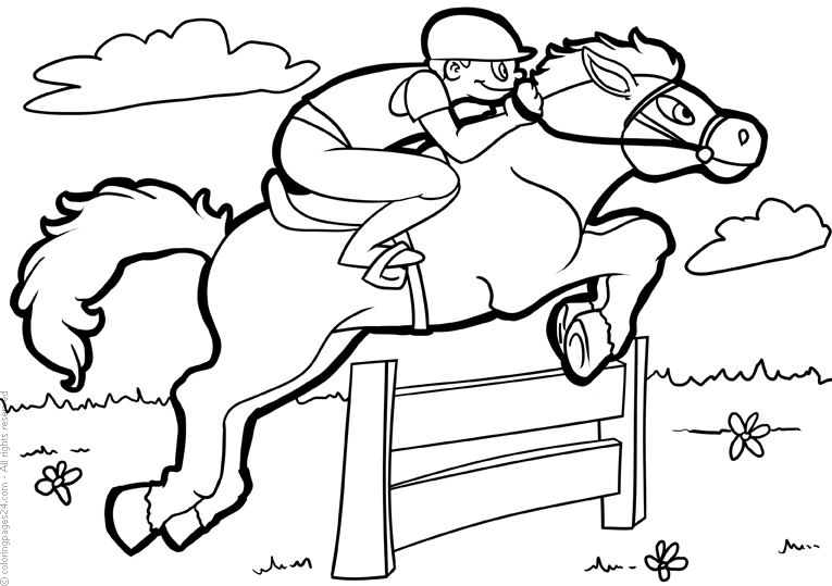 Hästkapplöpning 7