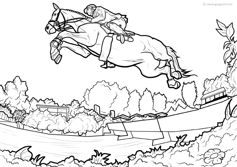 Hästkapplöpning 8