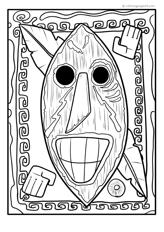 Tiki-Masker 6
