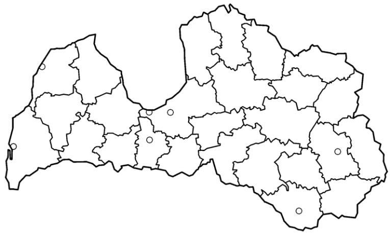 Geografi & Kartor Latvia