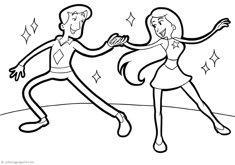 Par som dansar
